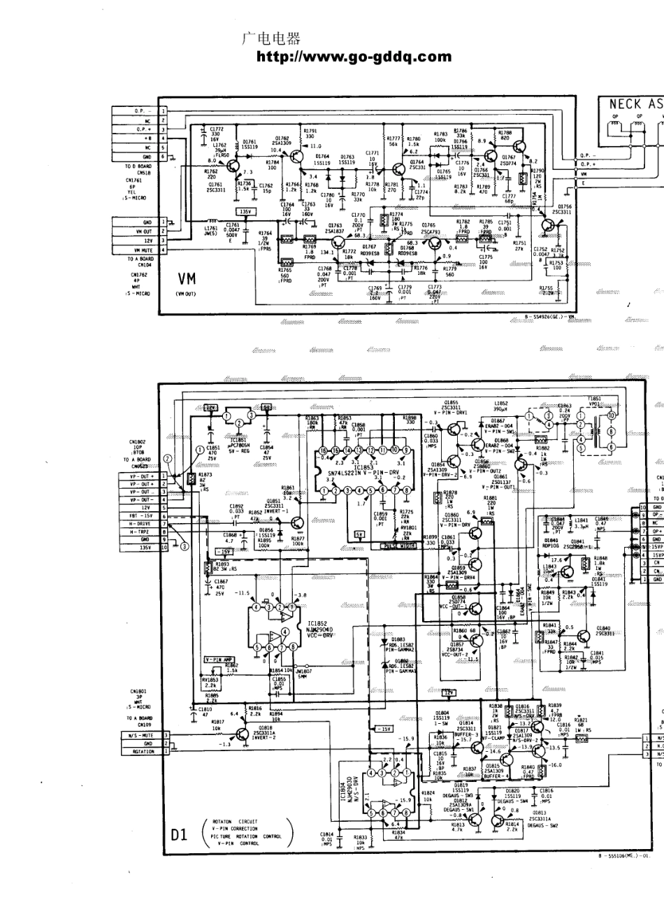 索尼KV-F29MH31彩电原理图_索尼  KV-F29MF1、KV-F29MH11、KV-F29MH31、KV-F29MN11、KV-F29MN31(19).pdf_第1页