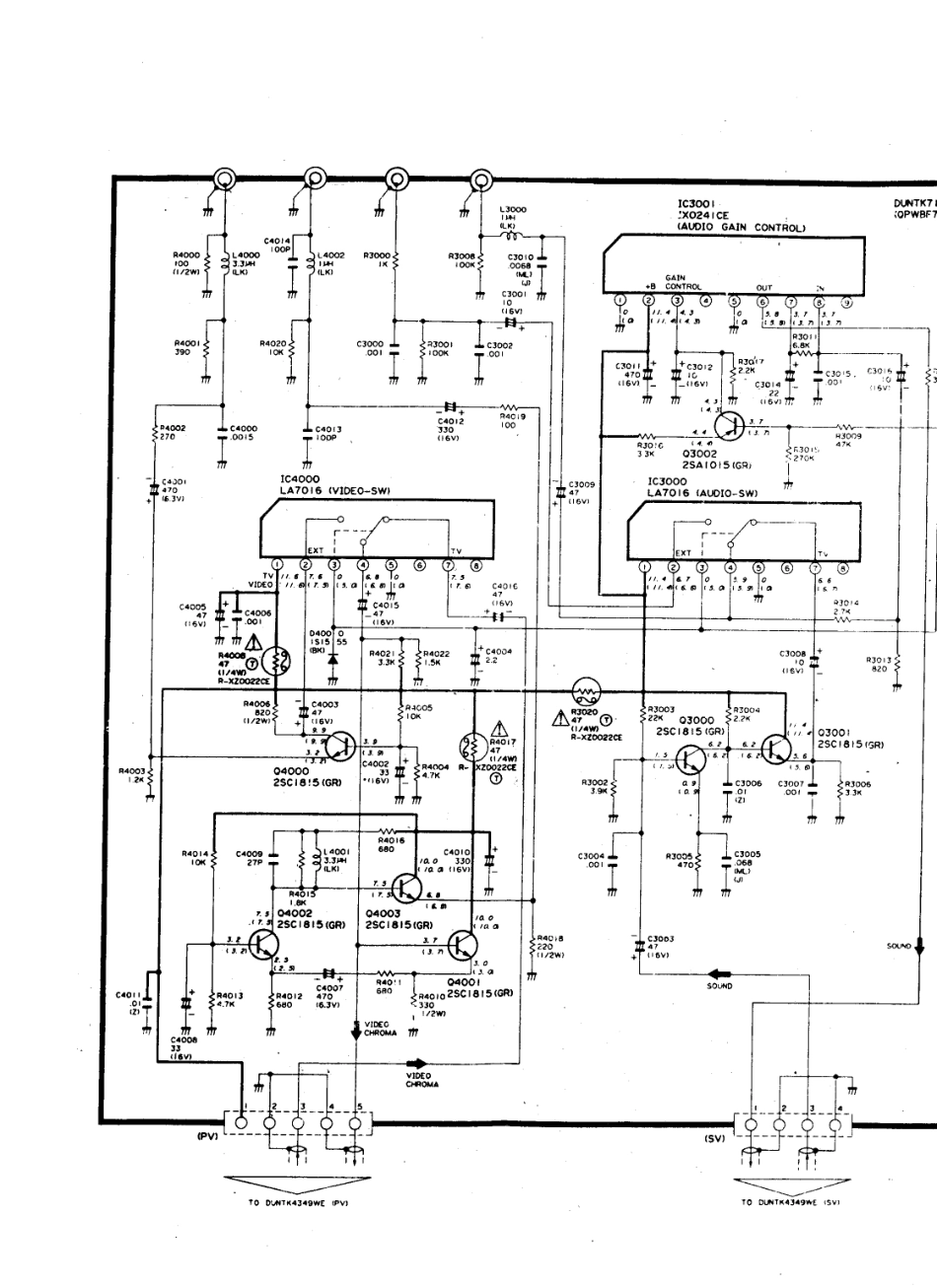 夏普C-2108V1A彩电电路原理图_夏普  C-2106VIA(03).pdf_第1页