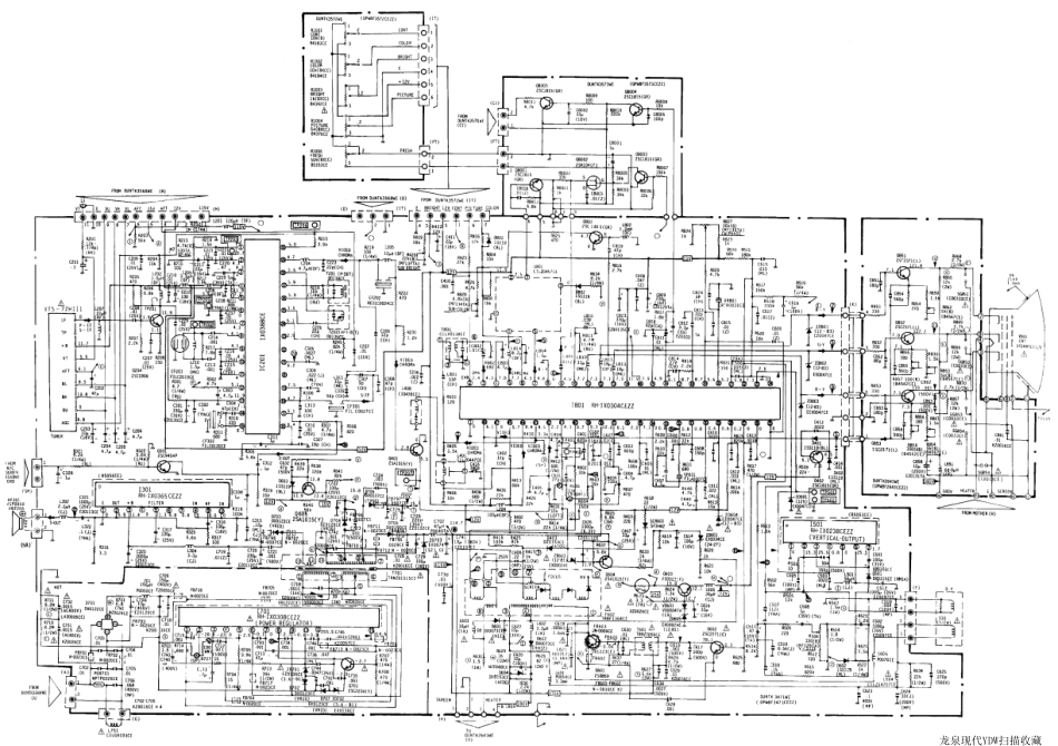 夏普C-2007DK彩电图纸_夏普 C-2007DK.pdf_第1页