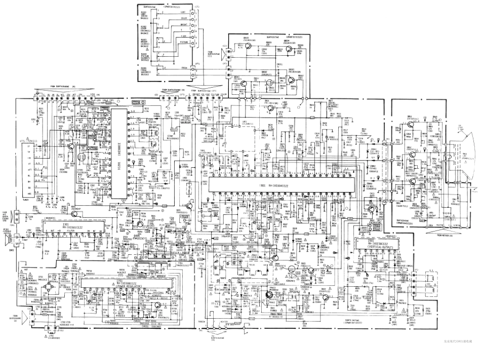 夏普C-1804DK彩电图纸_夏普 C-1804DK.pdf_第1页