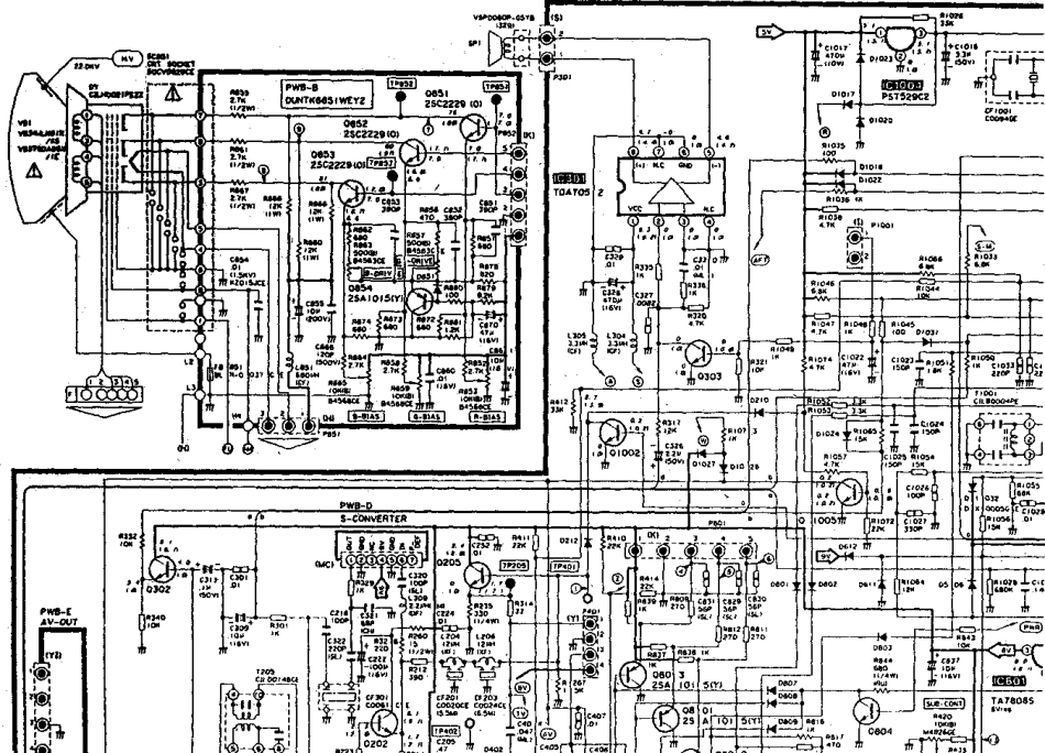 夏普1420彩电原理图_夏普1420.pdf_第1页