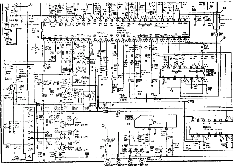 夏普1420彩电原理图_夏普1420.pdf_第2页