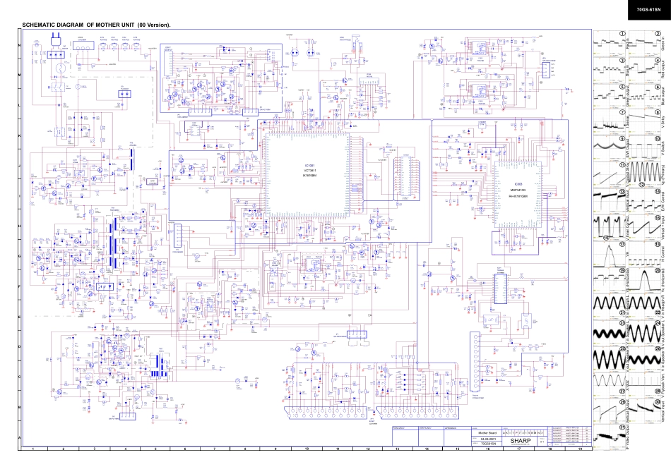 夏普70GS61-A2彩电原理图_夏普70GS61-A2.pdf_第1页