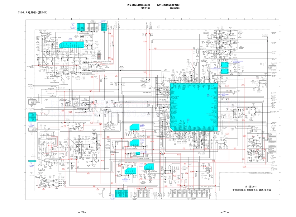 索尼KV-DA34X80彩电原理图_索尼KV-DA34M80.pdf_第1页