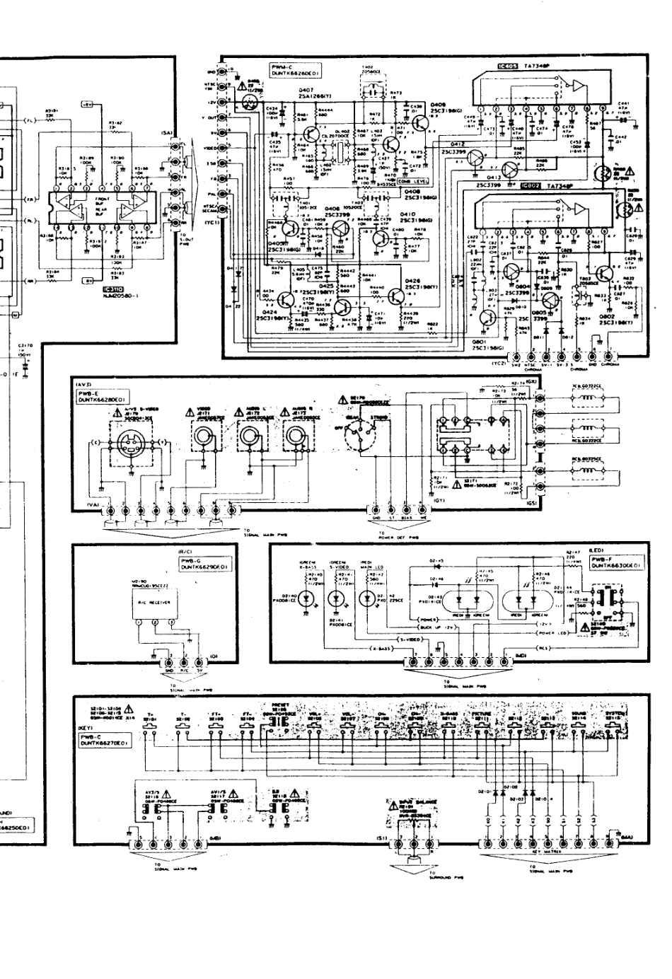 夏普33W31-D1彩电电路原理图_夏普  33W31-D1(06).pdf_第1页