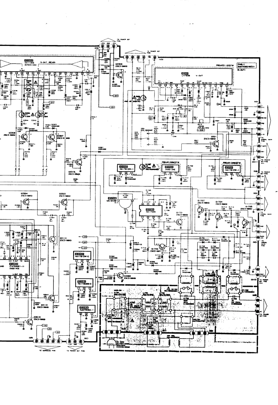 夏普33W31-D1彩电电路原理图_夏普  33W31-D1(04).pdf_第1页