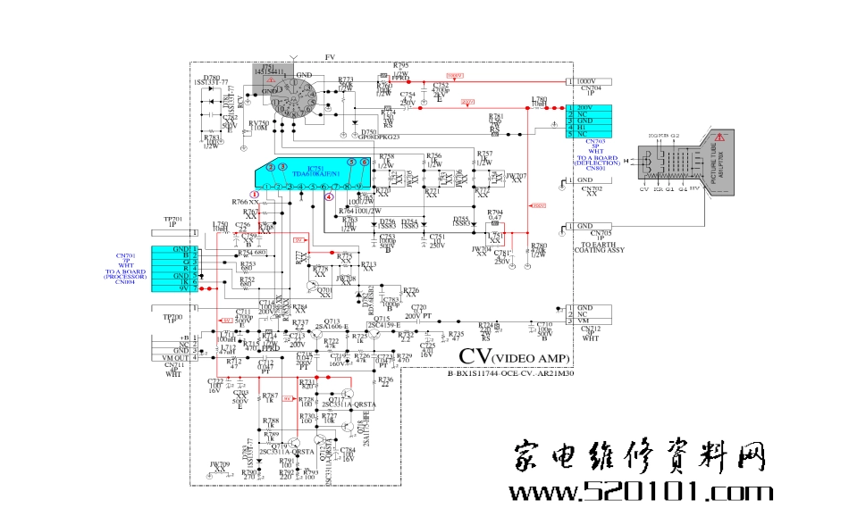 索尼KV-AR21M81彩电原理图_索尼SONY KV-AR21M81.pdf_第1页