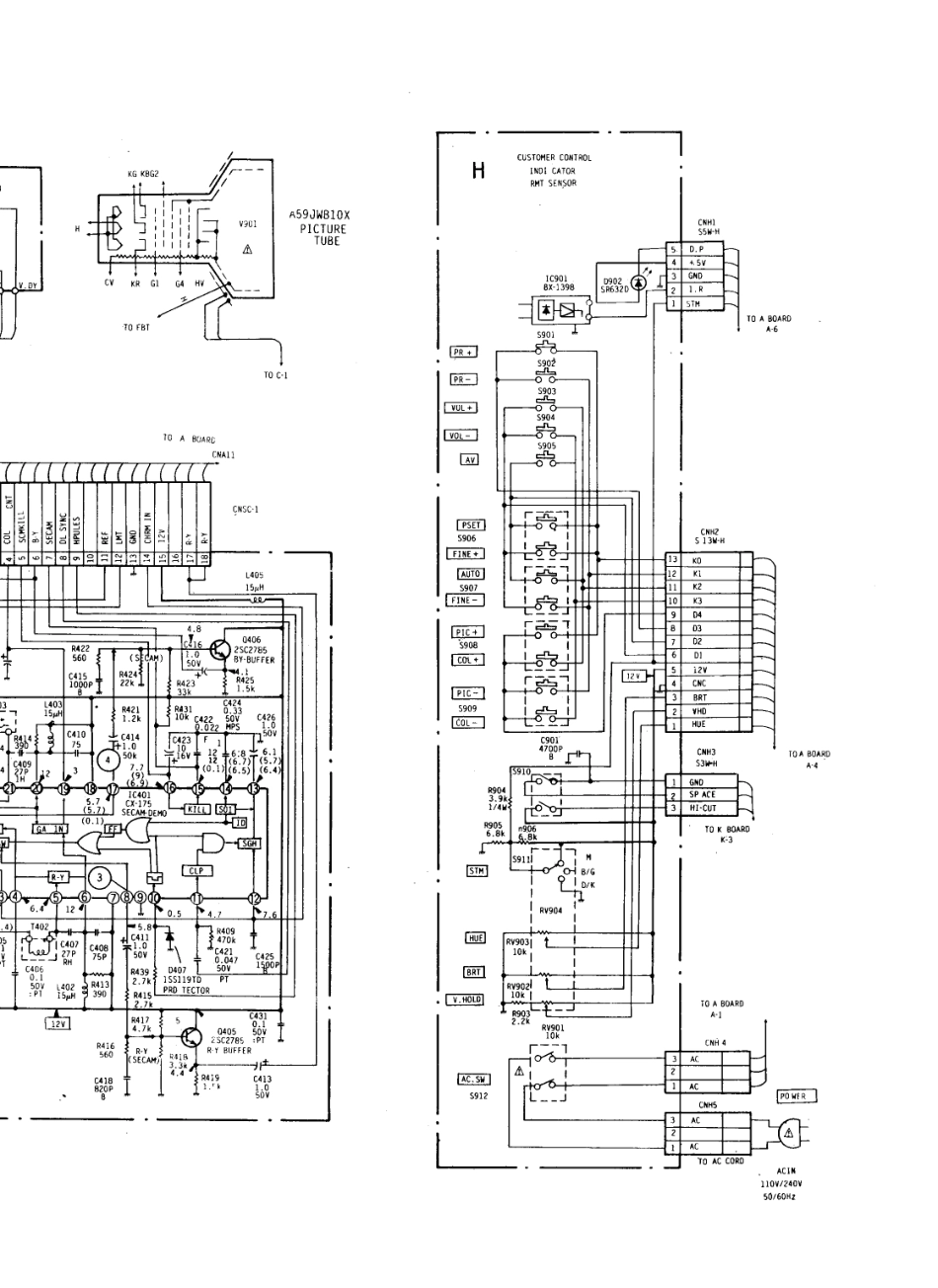 索尼KV-2553TC彩电维修手册和原理图_索尼  KV-2552M9、KV-2553TC、KV-RM677C(02).pdf_第1页