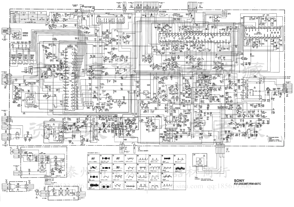 索尼KV-2553MT彩电原理图_SONY_KV-2553MT(2).pdf_第1页