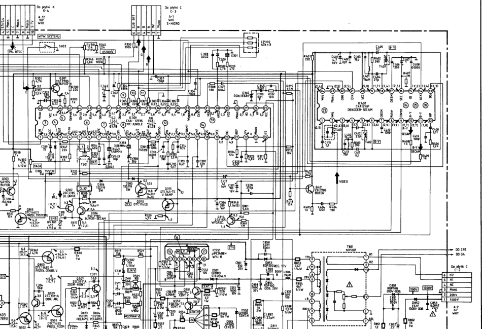 索尼KV-2553MT彩电原理图_SONY_KV-2553MT(1).pdf_第2页