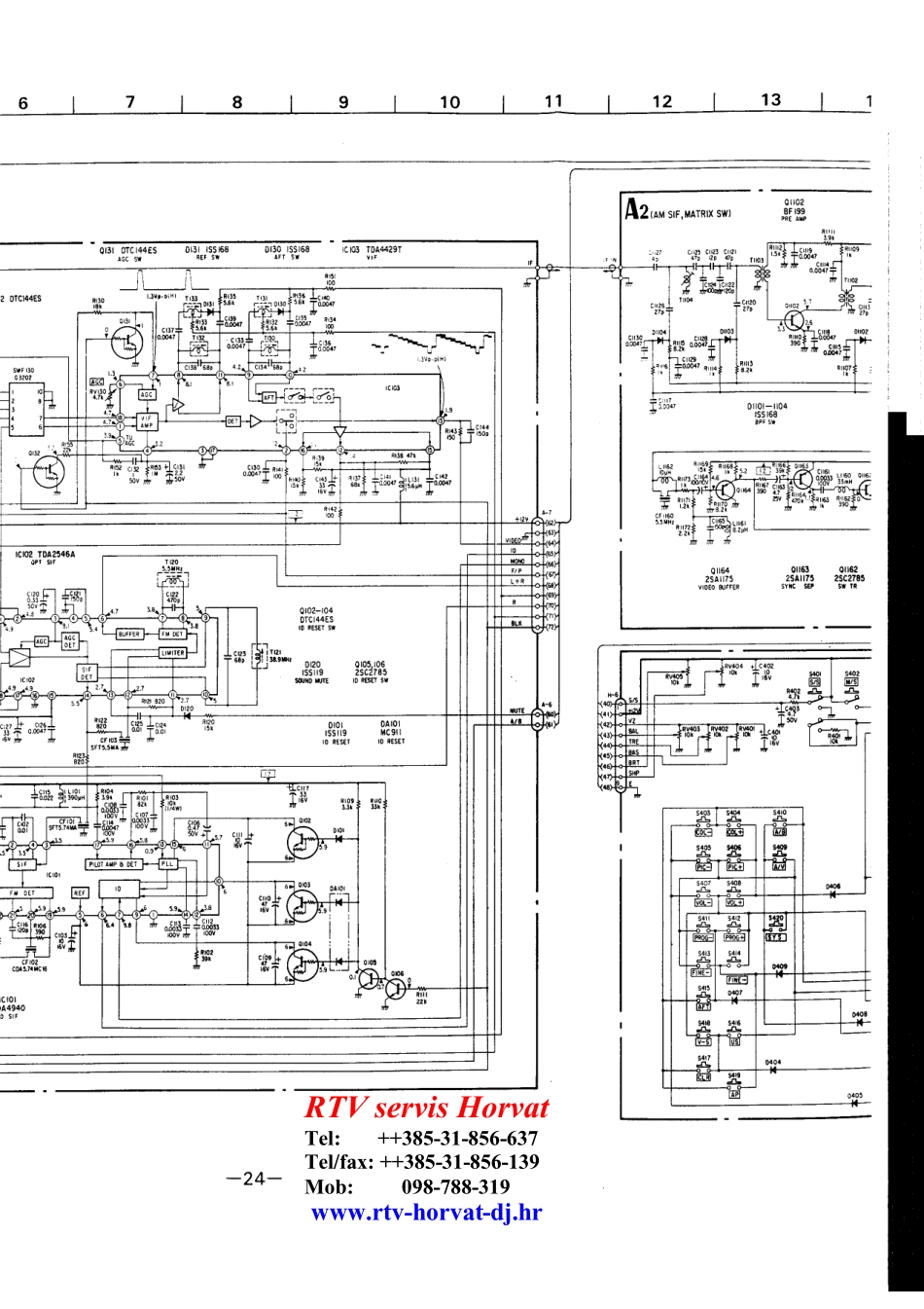 索尼KV-2230FE彩电原理图_索尼KV-2230FE电视机图纸.pdf_第2页