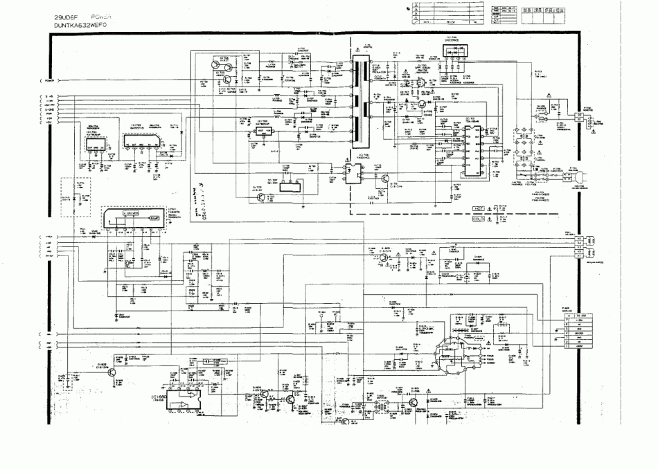 夏普29UD8F彩电原理图_夏普29UD8F电视机图纸.pdf_第2页