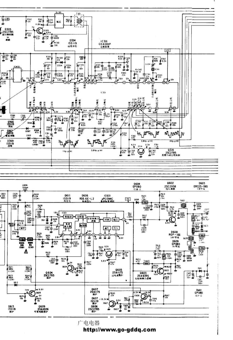 索尼KV-2092CH彩电原理图_索尼  KV-2092CH(02).pdf_第1页