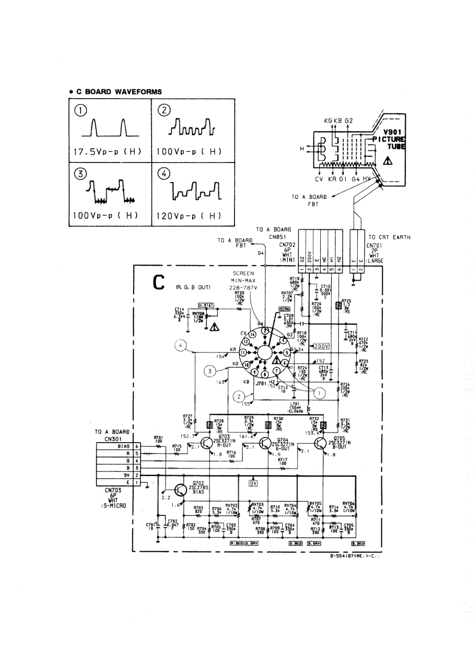 索尼KV-1499XF彩电原理图_索尼  KV-2185MT、KV-2185MTJ(04).pdf_第1页