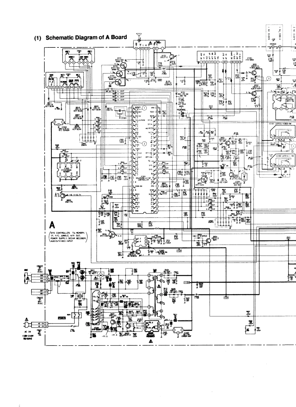 索尼KV-1499XF彩电原理图_索尼  KV-2185MT、KV-2185MTJ(01).pdf_第1页