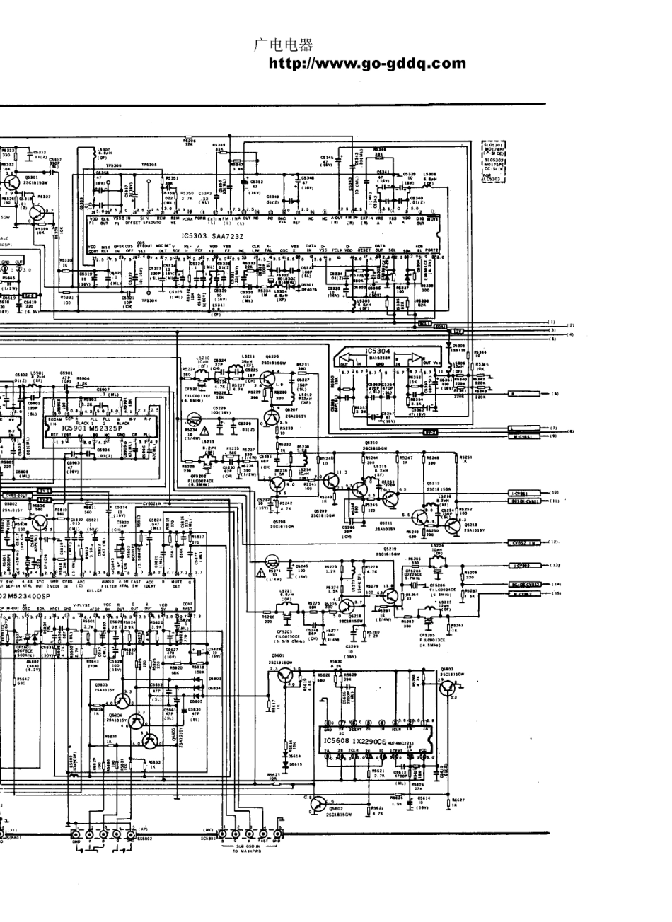 夏普29HX彩电电路原理图_夏普  29HX、29HX5、29HX8(10).pdf_第1页