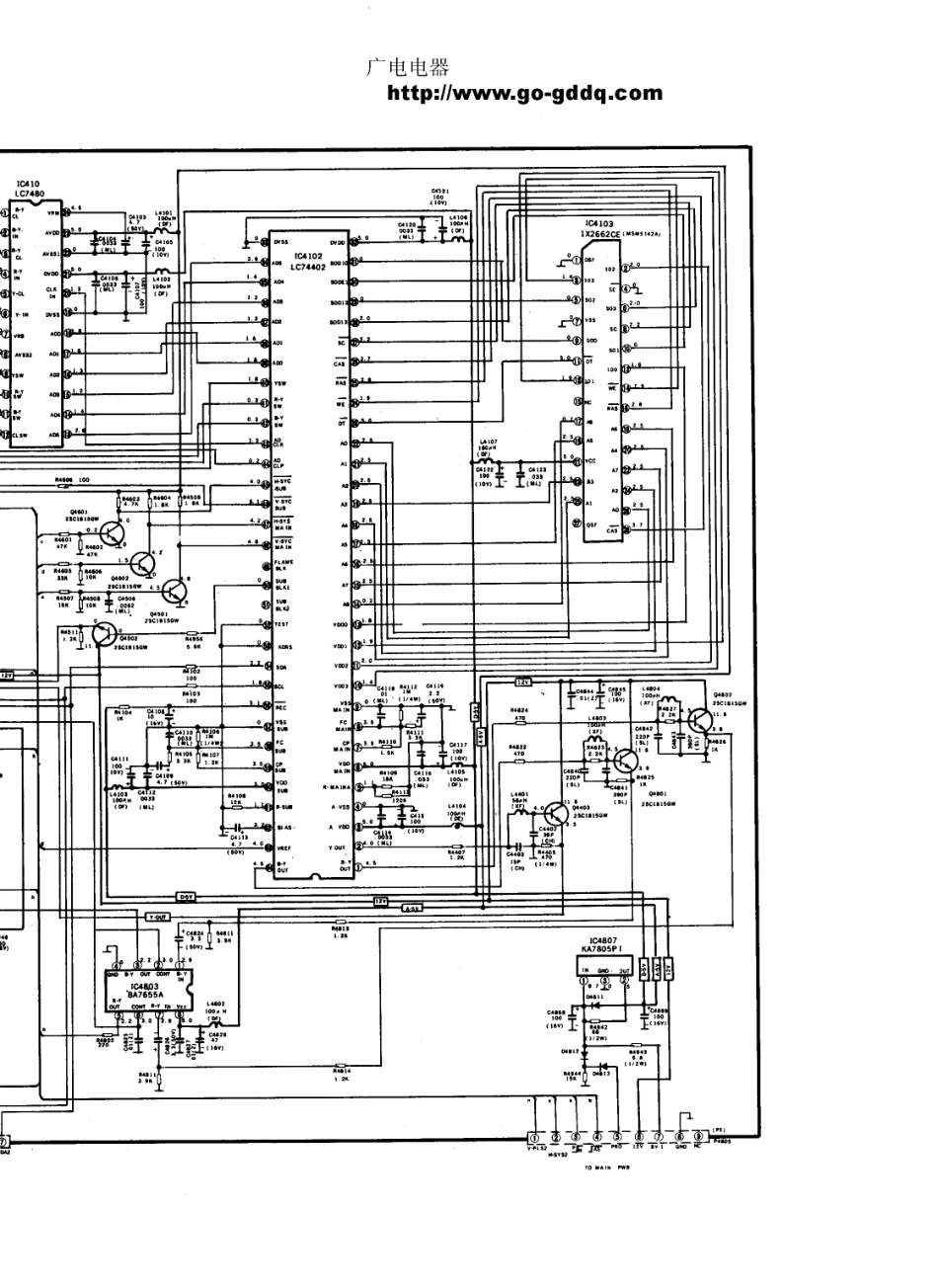 夏普29HX彩电电路原理图_夏普  29HX、29HX5、29HX8(06).pdf_第1页