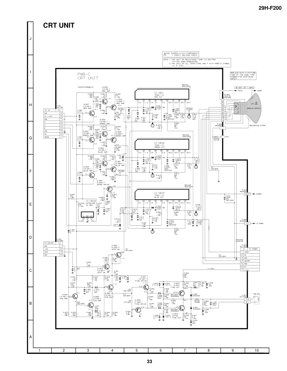 夏普29HF200,34HF200电路图ff00_691_29HF200,34HF200_Circuit2.pdf_第1页