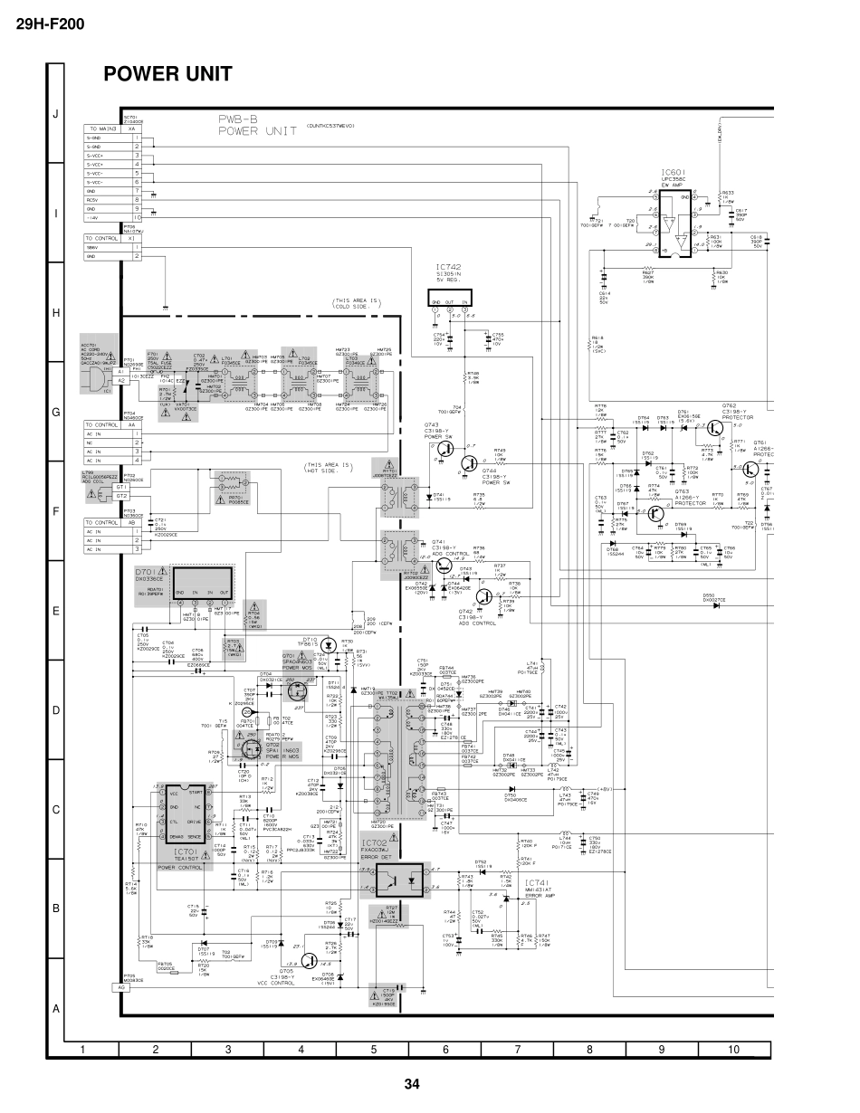 夏普29HF200,34HF200电路图ff00_691_29HF200,34HF200_Circuit2.pdf_第2页