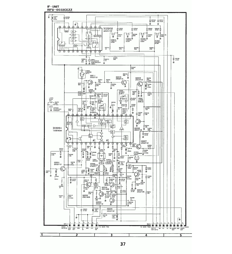 夏普29FX4彩电原理图_夏普29FX4.pdf_第2页