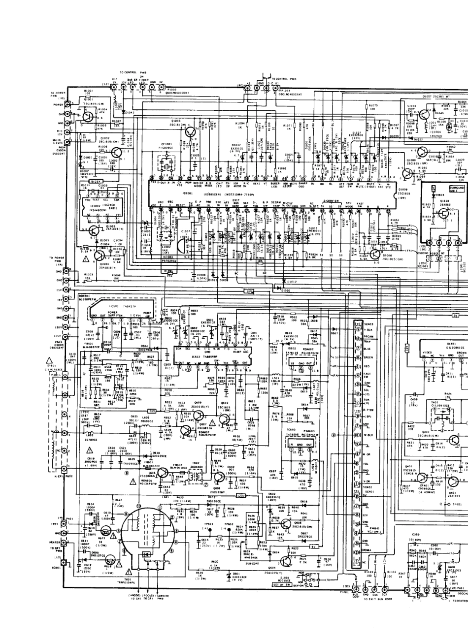 夏普29FN1彩电电路原理图_夏普  25FN1、29FN1(01).pdf_第1页