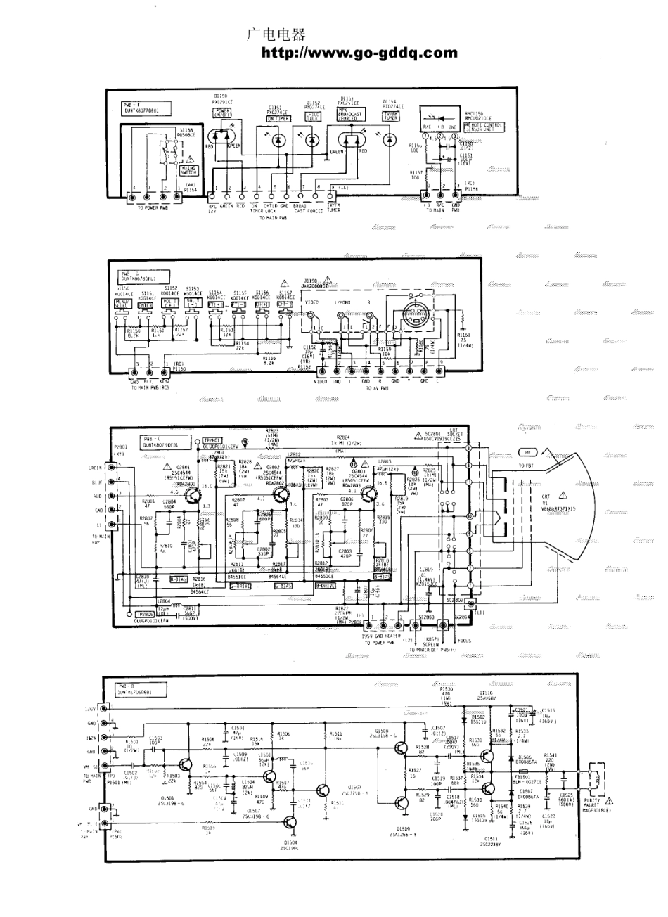 夏普29EX4彩电电路原理图_夏普  29EX4(17).pdf_第1页