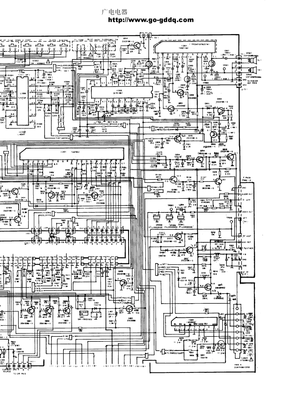 夏普25N42-E2彩电电路原理图_夏普  25N42-E2、29N42-E2(04).pdf_第1页