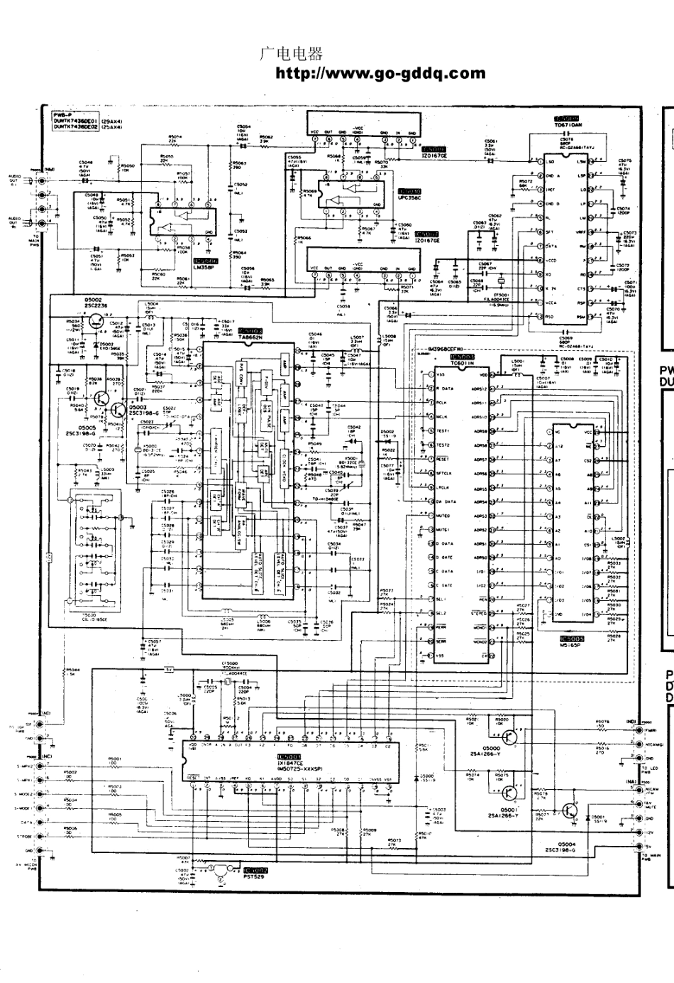 夏普25AX4彩电电路原理图_夏普  25AX4、29AX4(10).pdf_第1页