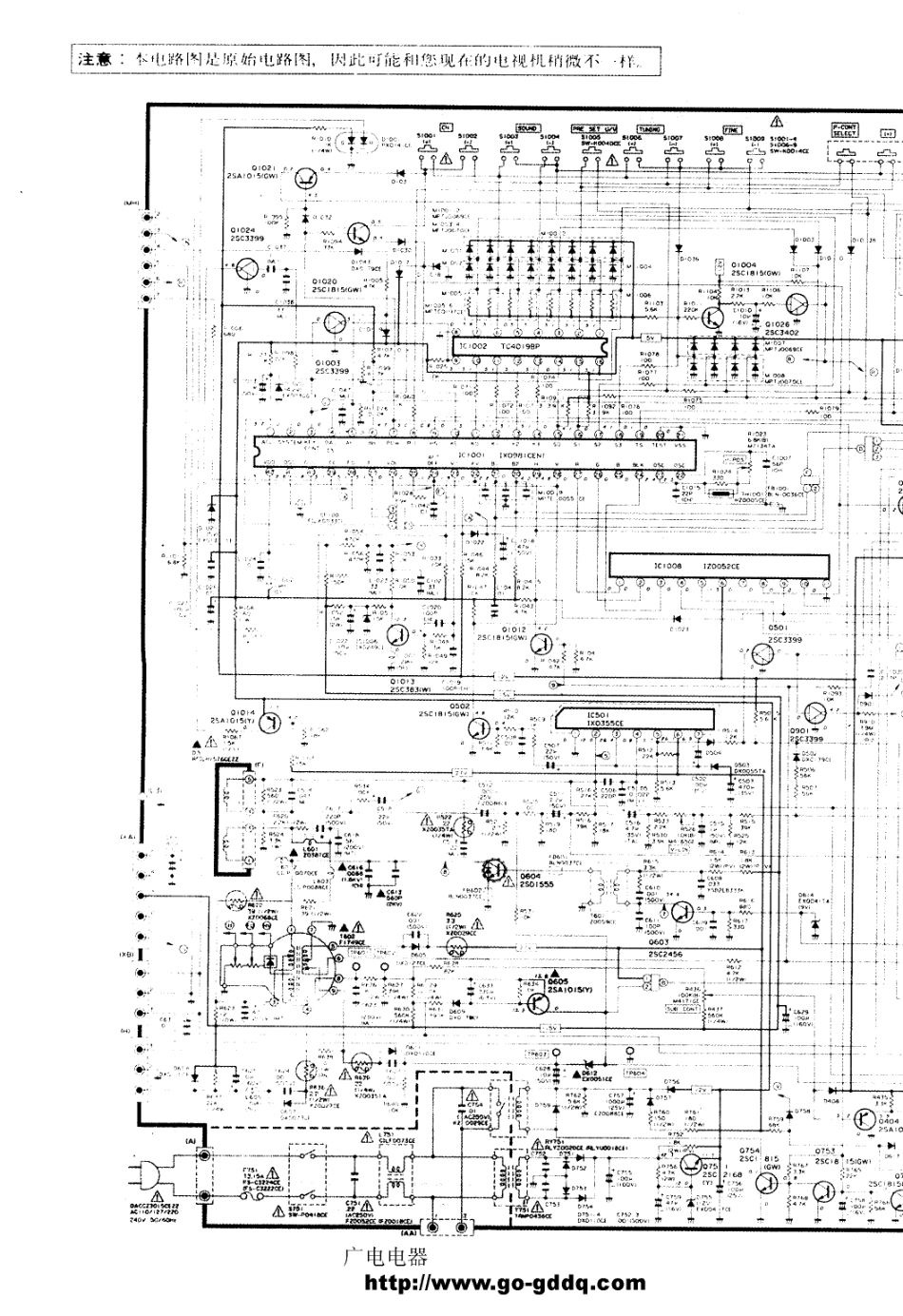 夏普21S21-A1彩电电路原理图_夏普  21S21-A1(05).pdf_第1页