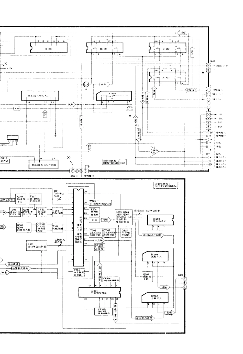 夏普21S21-A1彩电电路原理图_夏普  21S21-A1(02).pdf_第1页