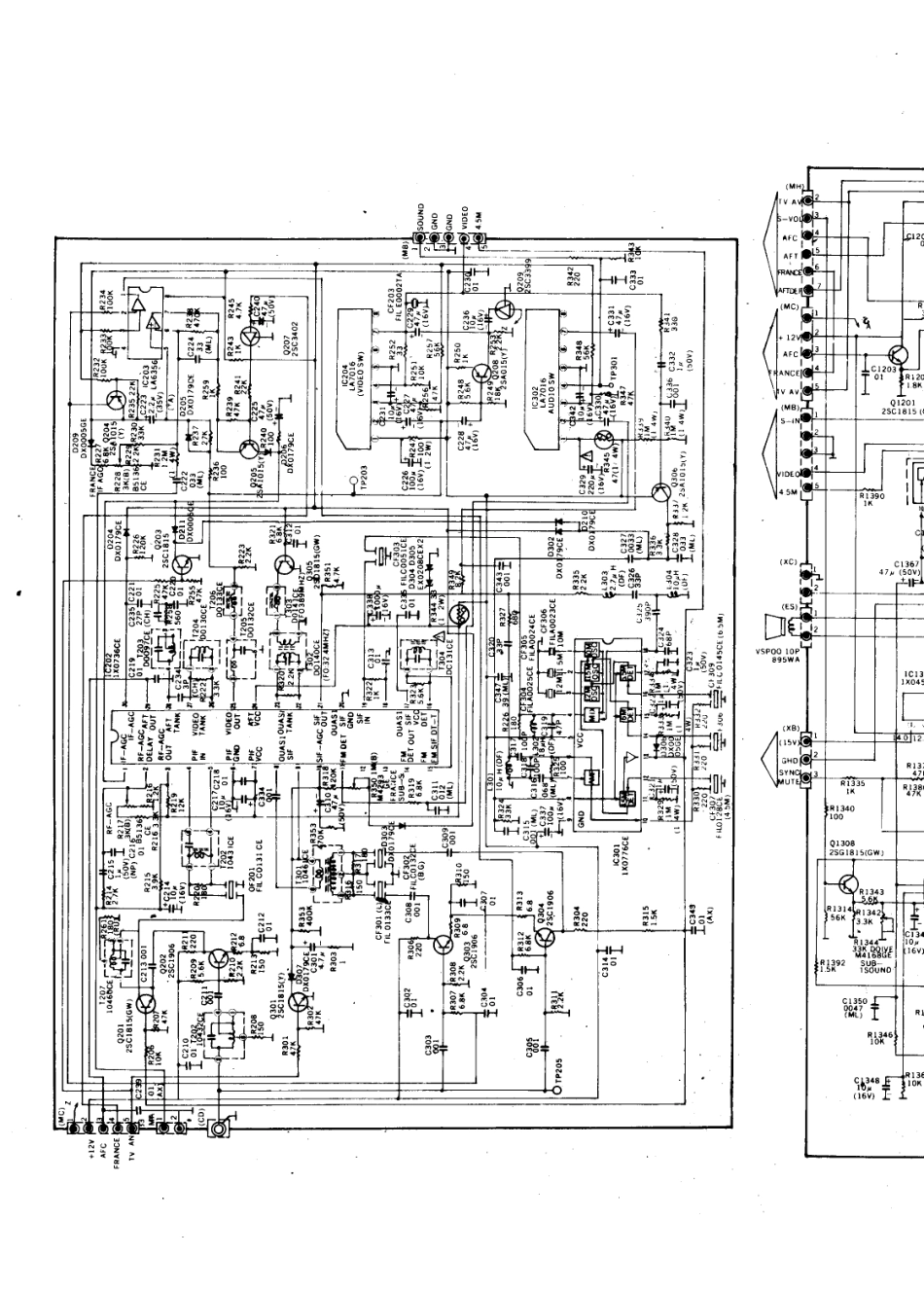 夏普21S11-A1彩电电路原理图_夏普  21S11-A1(09).pdf_第1页