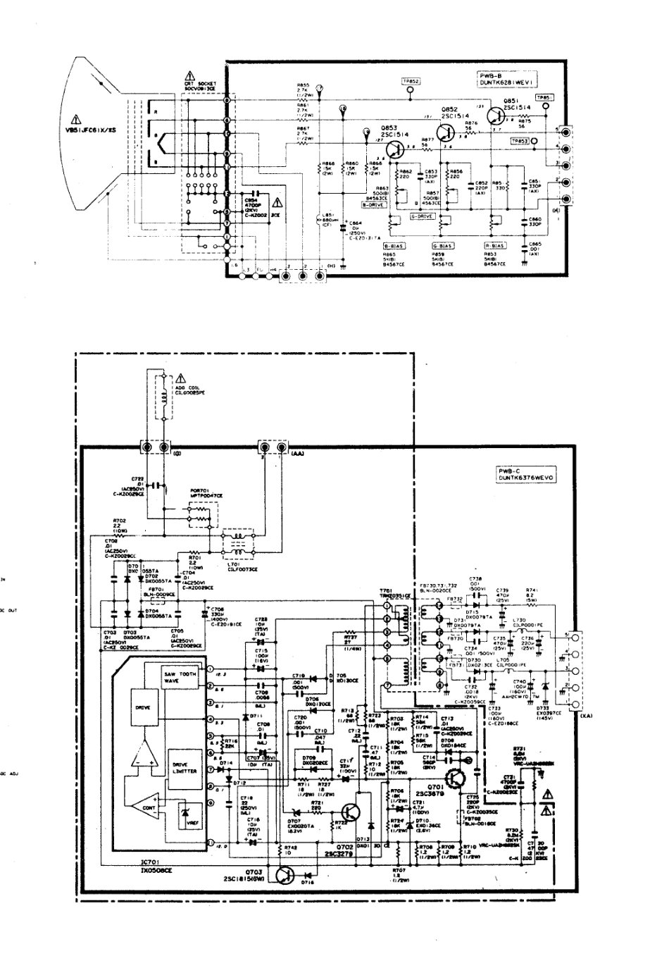 夏普21N21彩电电路原理图_夏普  21N21(04).pdf_第1页