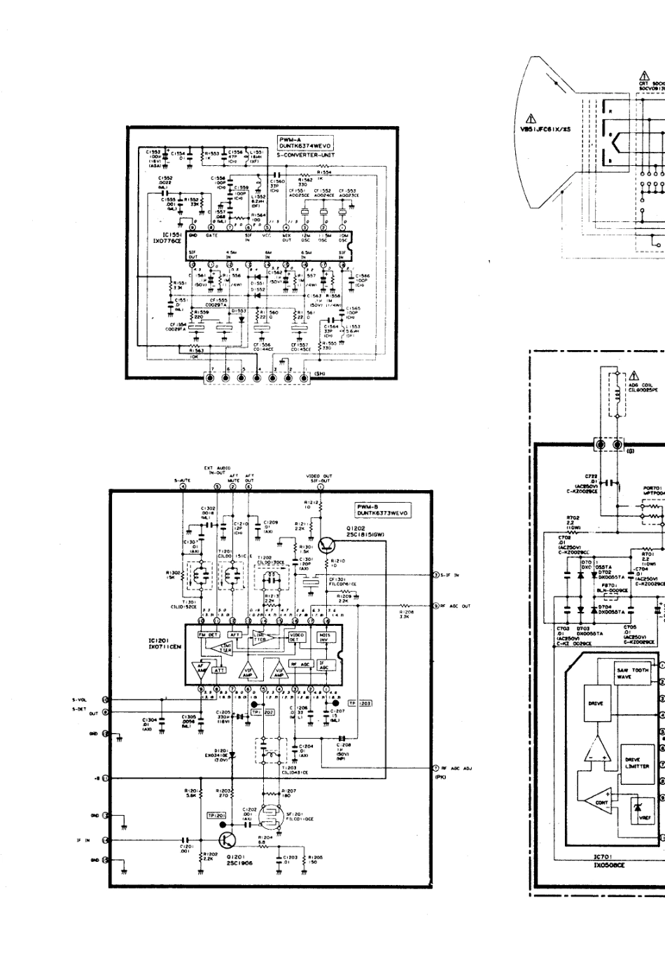 夏普21N21彩电电路原理图_夏普  21N21(03).pdf_第1页