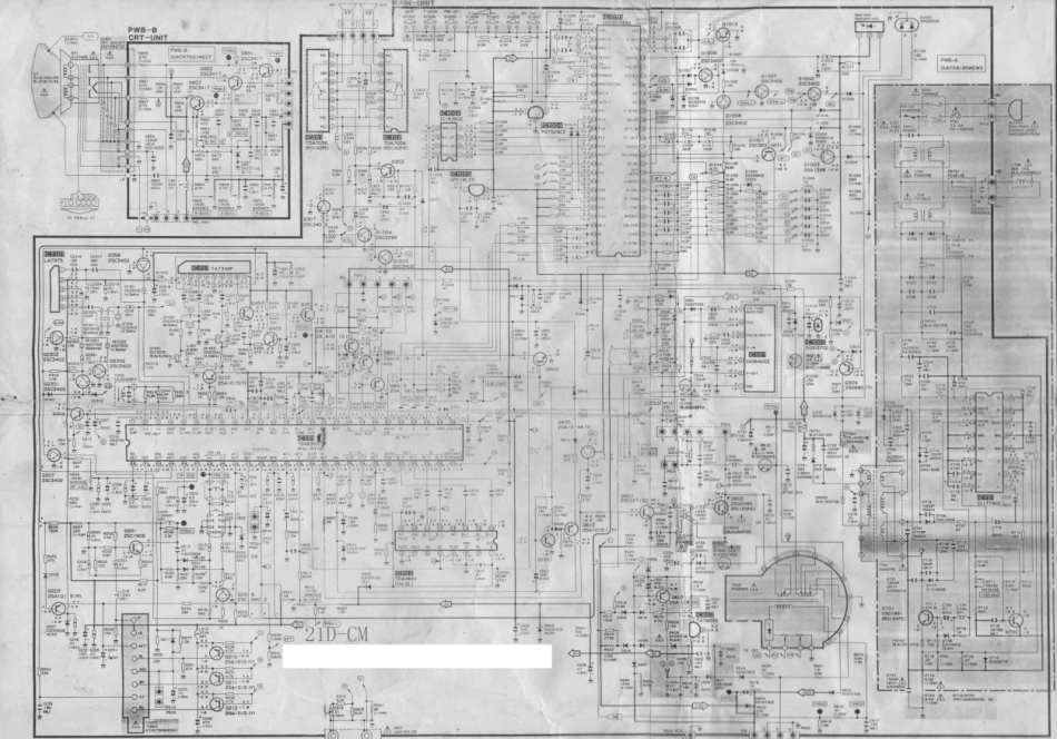 夏普21D-CM彩电电路原理图_夏普21D-CM.pdf_第1页