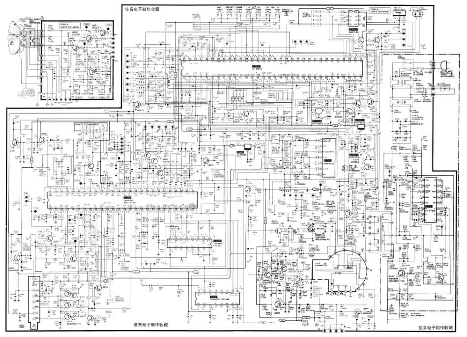 夏普 CV-2191(IX1830CE+TDA8362)彩电图纸_夏普 CV-2191(IX1830CE+TDA8362).pdf_第1页