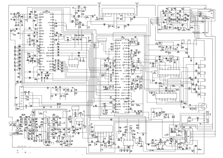 西湖V25M机芯彩电电路原理图_xihu_V25M.pdf_第1页