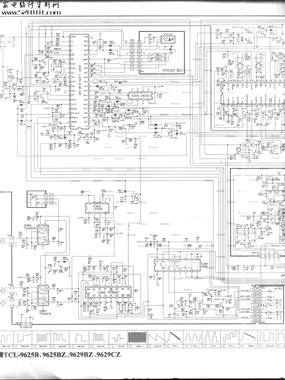 王牌   TCL-9629BZ-CZ_TCL－9629BZ-CZ_A01.pdf_第1页