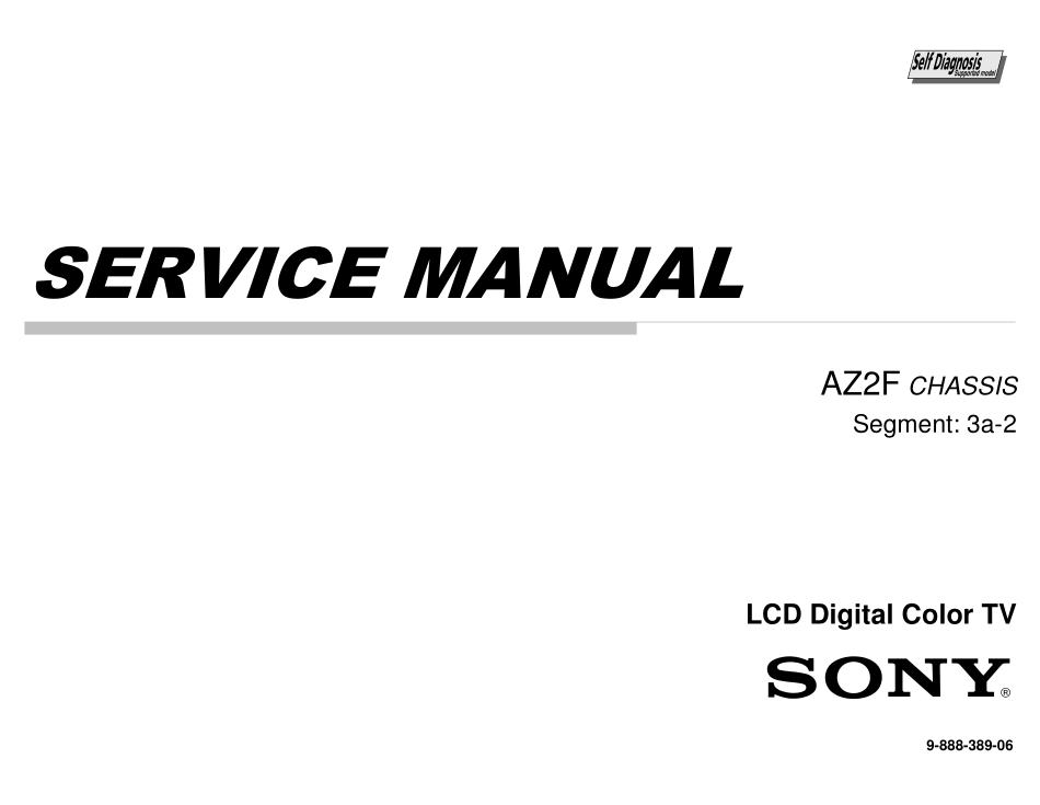 索尼液晶电视AZ2F机芯维修手册_KDL-55EX720_AZ2F_manual.pdf_第2页