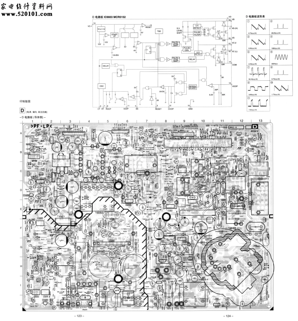 索尼彩电KV-ES29M9S电路图纸原理图_KV-ES29M9S_6-06.pdf_第1页