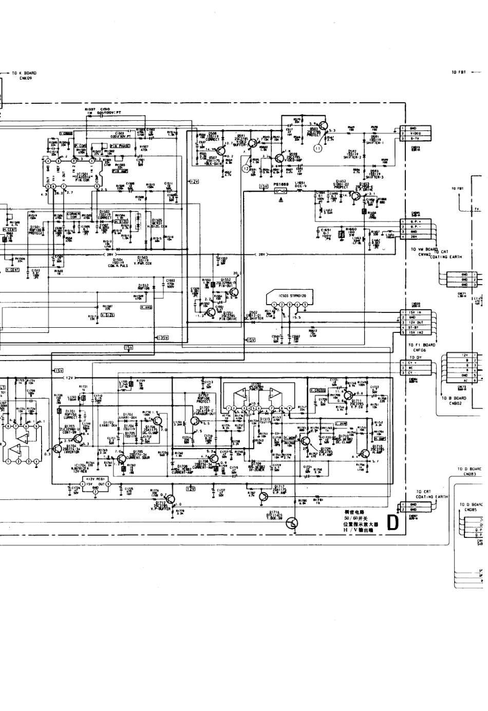 索尼SS-XT291彩电原理图_索尼  KV-3400、RM-679MT、SS-XT291(12).pdf_第1页