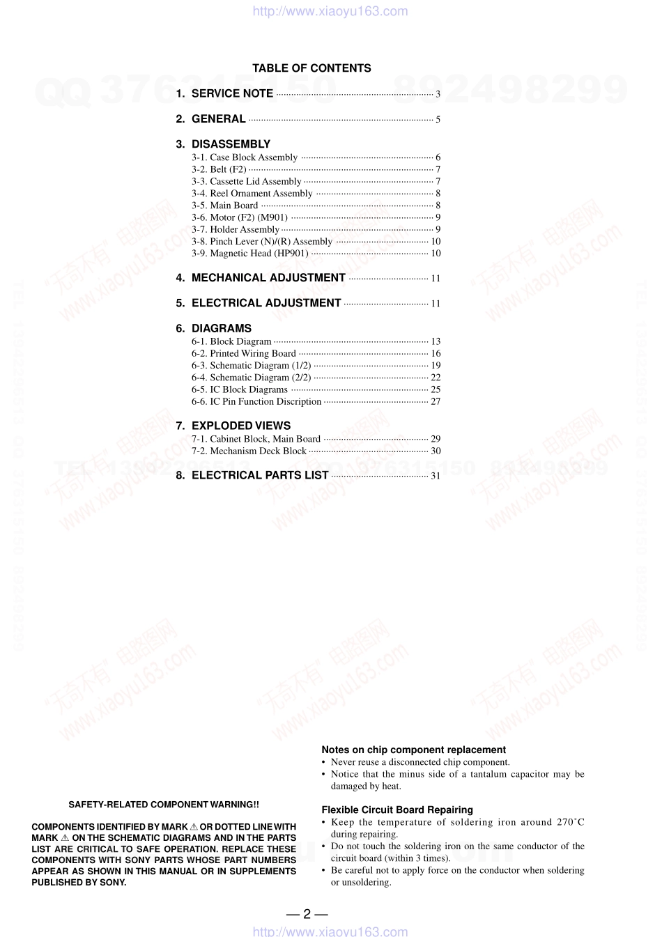 索尼SONY WM-FX671电路图.pdf_第2页