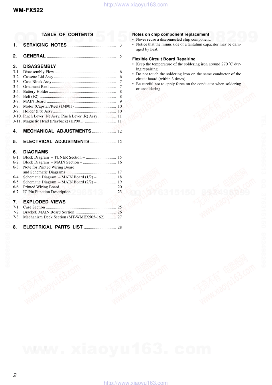 索尼SONY WM-FX522电路图.pdf_第2页