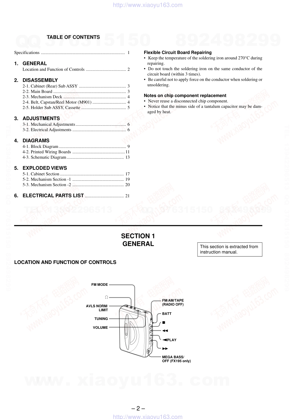 索尼SONY WM-FX195电路图.pdf_第2页