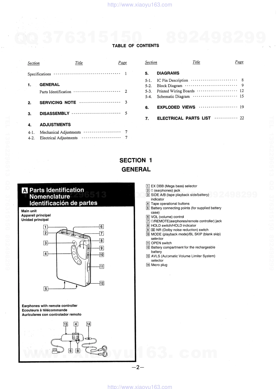 索尼SONY WM-EX606电路图.pdf_第2页