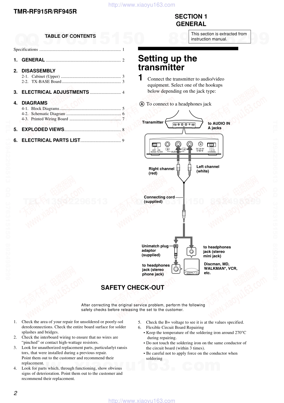 索尼SONY TMR-RF915R电路图.pdf_第2页