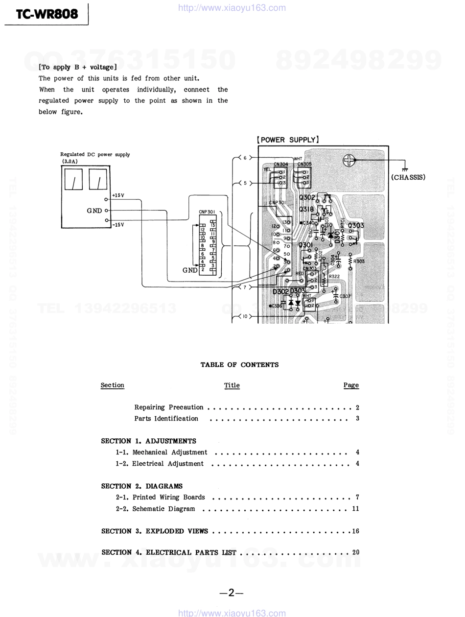 索尼SONY TC-WR808电路图.pdf_第2页