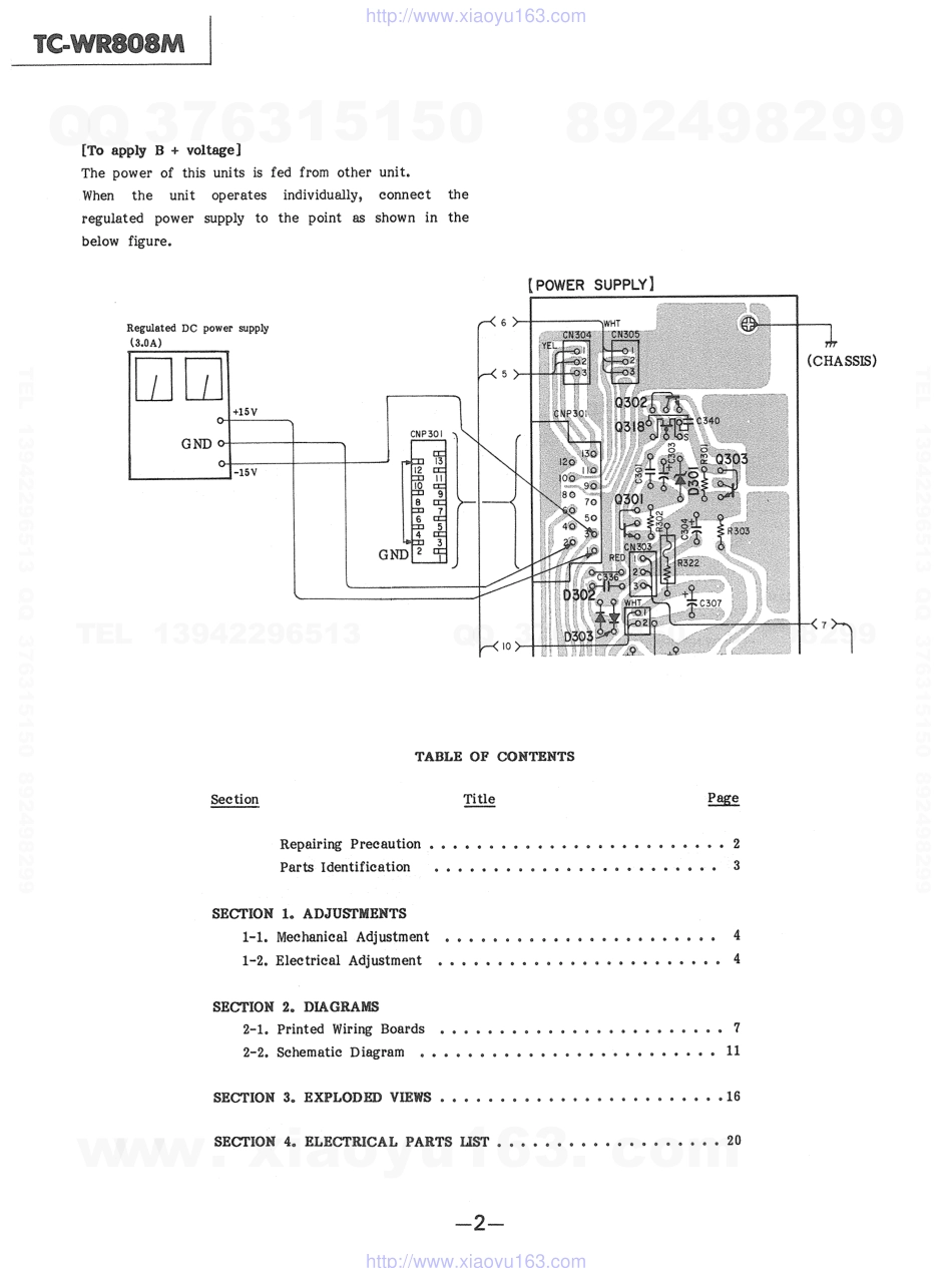 索尼SONY TC-WR808M电路图.pdf_第2页