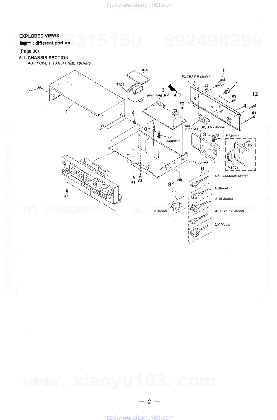 索尼SONY TC-WR651电路图.pdf_第2页