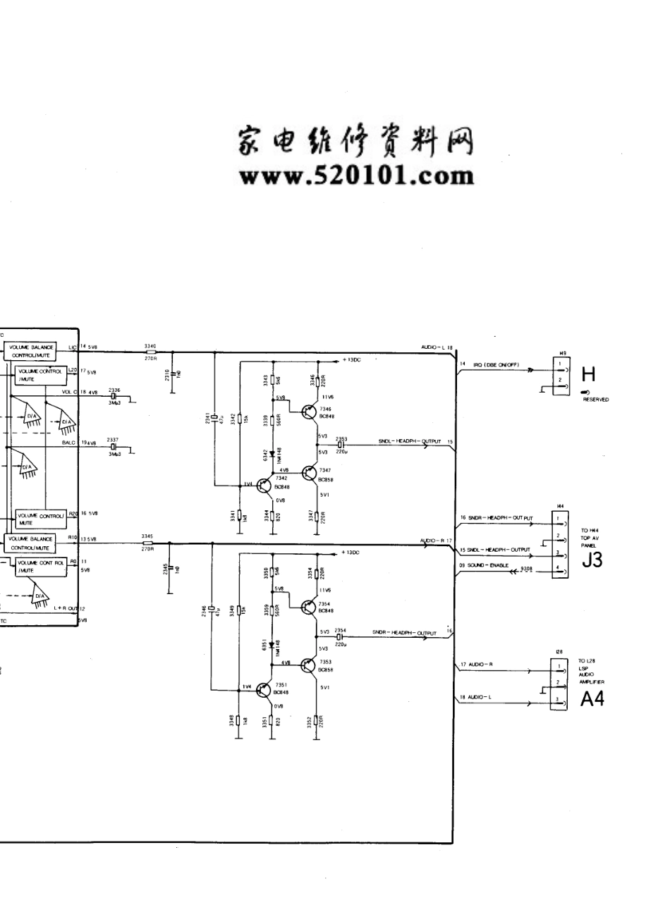 飞利浦29PT446A-93S彩电（29V8）电路原理图_飞利浦  29PT446A-93S（29V8）、29PT488A-93S（29V9）(24).pdf_第1页