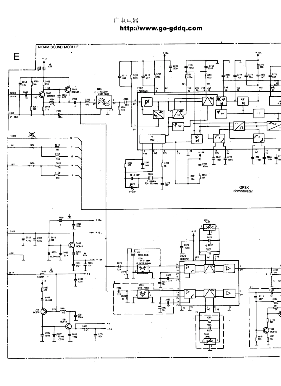 飞利浦25SP1688-57R彩电电路原理图_飞利浦  25SP1688-57R(19).pdf_第1页